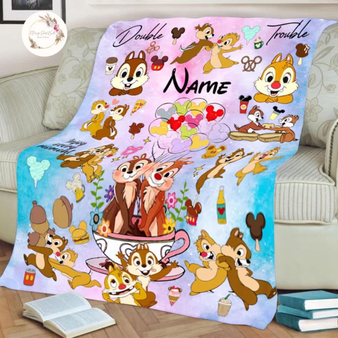 ITS DOG Chip'N Dale Organic Blanket