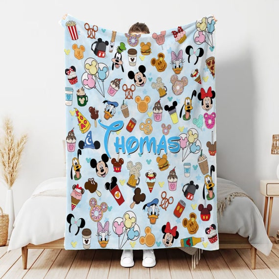 Personalized disney blankets hotsell