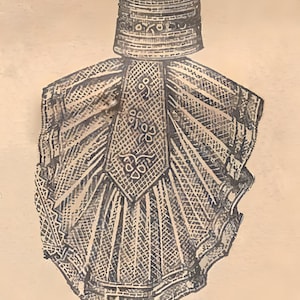 1919 Jabot | PDF sewing pattern | Read description