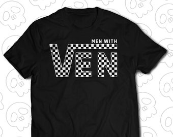 Peep Show Men With Ven T-Shirt, Peep Show Gift, Peep Show T-shirt, Funny Peep Show T-Shirt, UK Sitcom T-Shirt