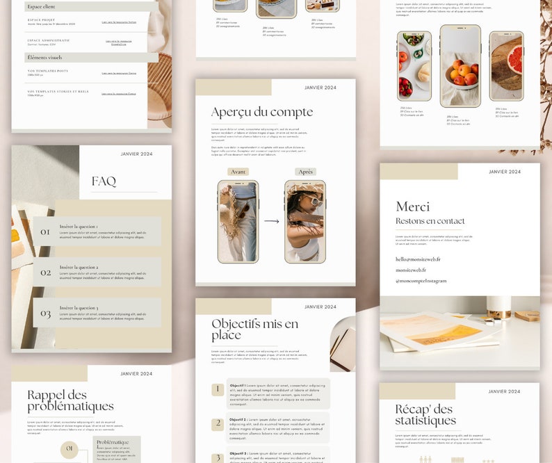 Template Offboarding Livret de fin de mission Community manager Template community manager Stratégie social media Onboarding client image 3