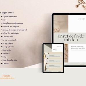 Template Offboarding Livret de fin de mission Community manager Template community manager Stratégie social media Onboarding client image 4