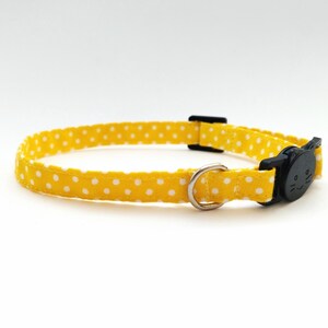 collar para gato, collar suave de algodón para gato, collar para gato de liberación rápida