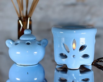 Handcrafted Ceramic Range Stove Wax Melter: Home Fragrance Decor
