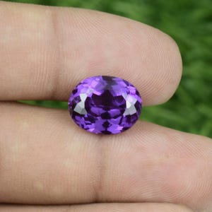 Pietra preziosa sciolta di Alessandrite brasiliana naturale, per la creazione di gioielli, pietra tagliata di Alessandrite che cambia colore, 11 ct, dimensioni 14x11x08 mm, forma ovale