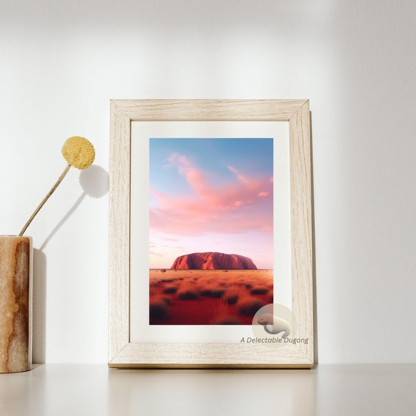Uluru, Australia | AI Photography | HD Digital Prints | Printable Wall Art