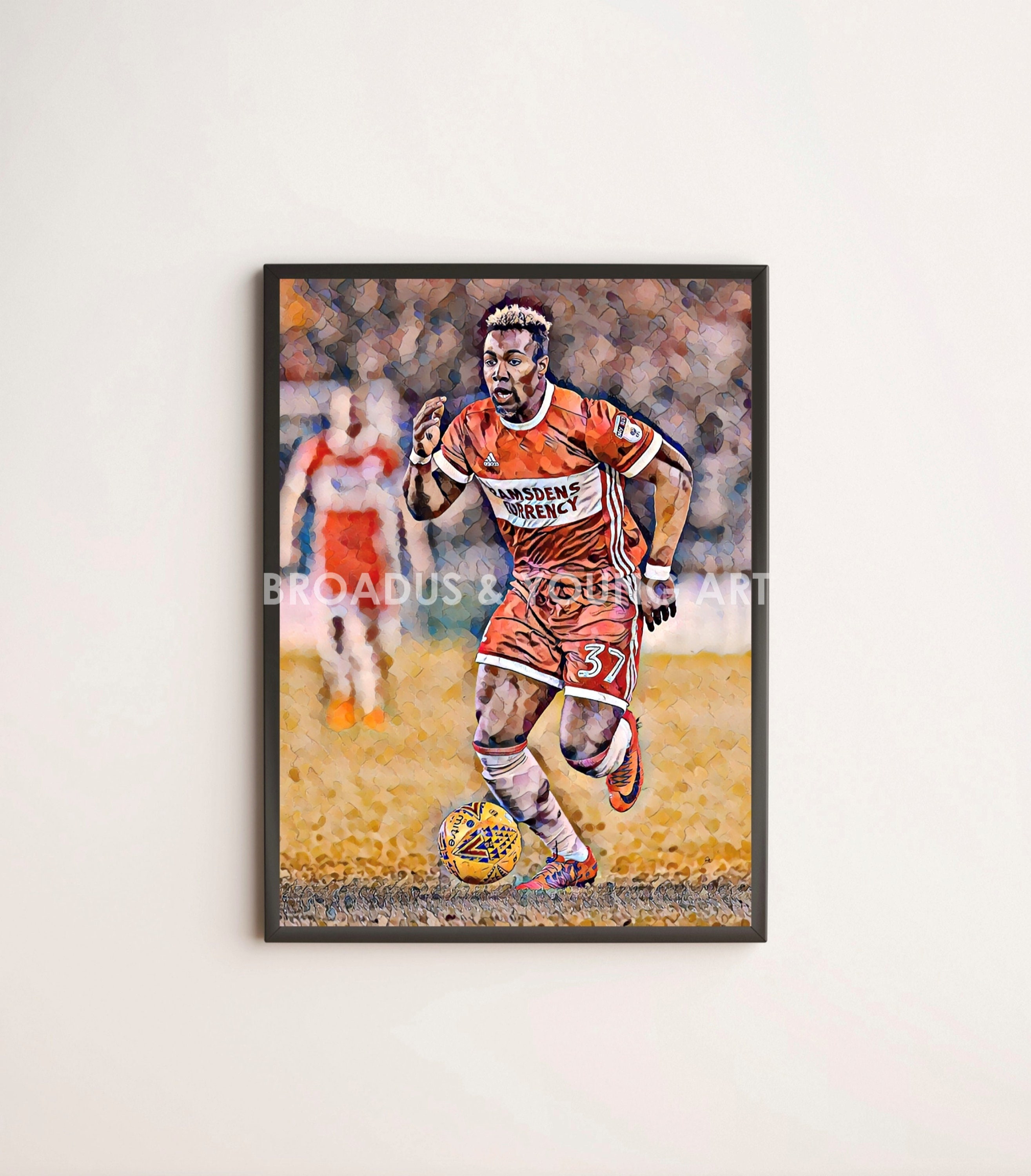 Fabrizo Ravanelli Middlesbrough Art Print 