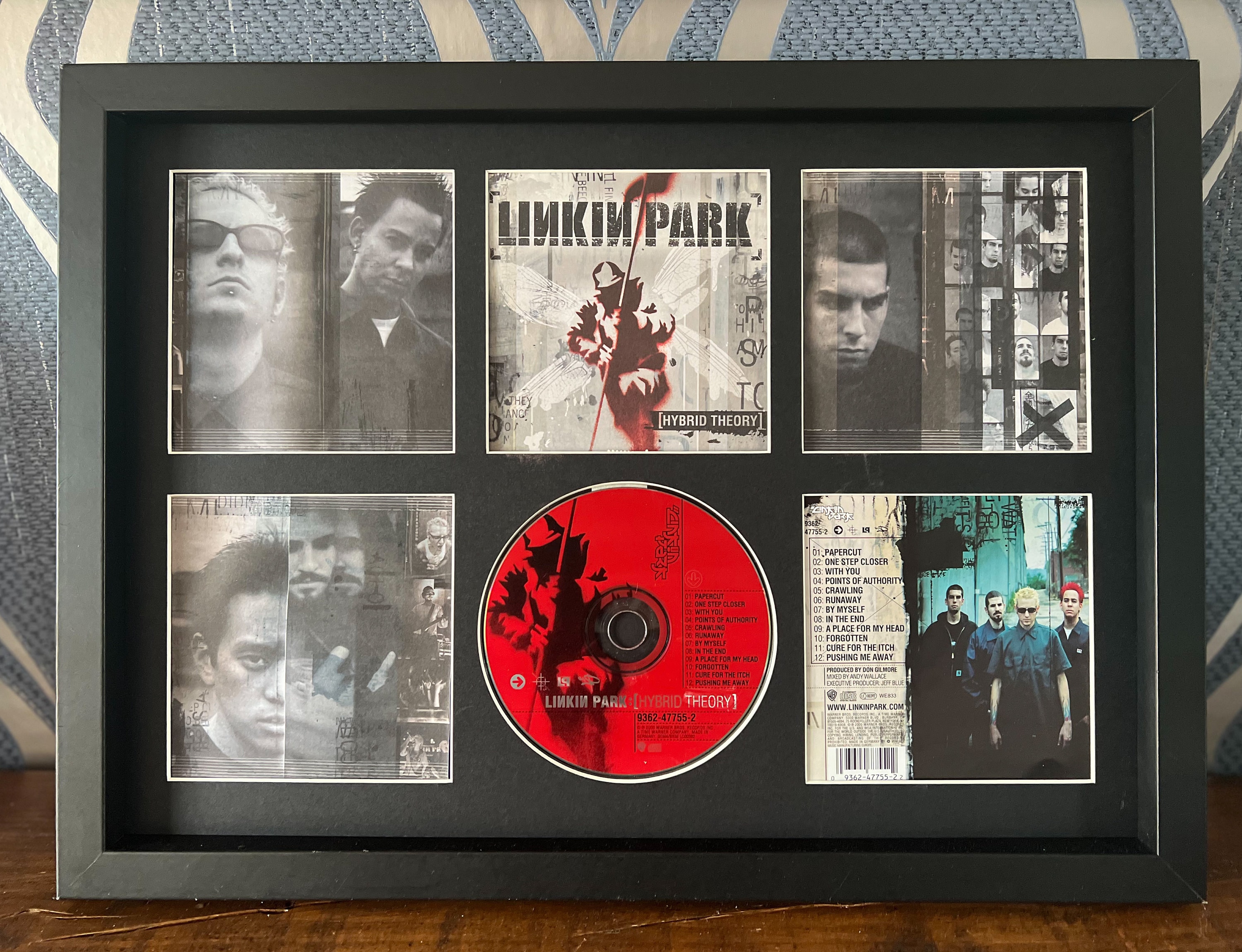 Linkin Park | Hybrid Theory | CD Wall Display | Frame Not Included
