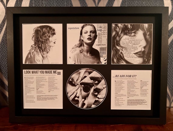 Taylor Swift | Reputation | CD Wall Display | Frame Not Included