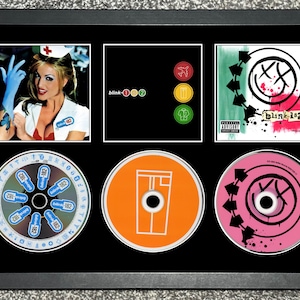 Blink 182 | Enema Of The State | Take Off Your Pants & Jacket | Blink 182 | Triple CD Wall Display | Frame Not Included |
