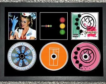 Blink 182 | Enema Of The State | Take Off Your Pants & Jacket | Blink 182 | Triple CD Wall Display | Frame Not Included |