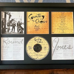 Counting Crows | August & Everything After | CD Wall Display | Frame Not Included |