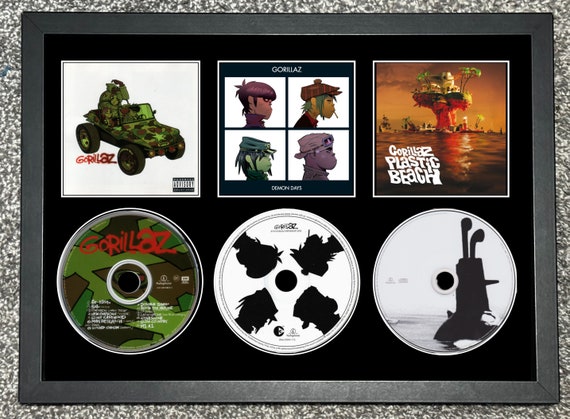 Gorillaz | Gorillaz | Demon Days | Plastic Beach | Triple CD Wall