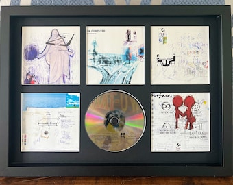 Radiohead | Ok Computer | CD Wall Display | Frame Not Included |