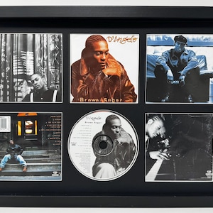 D'Angelo | Brown Sugar | CD Wall Display | Frame Not Included |