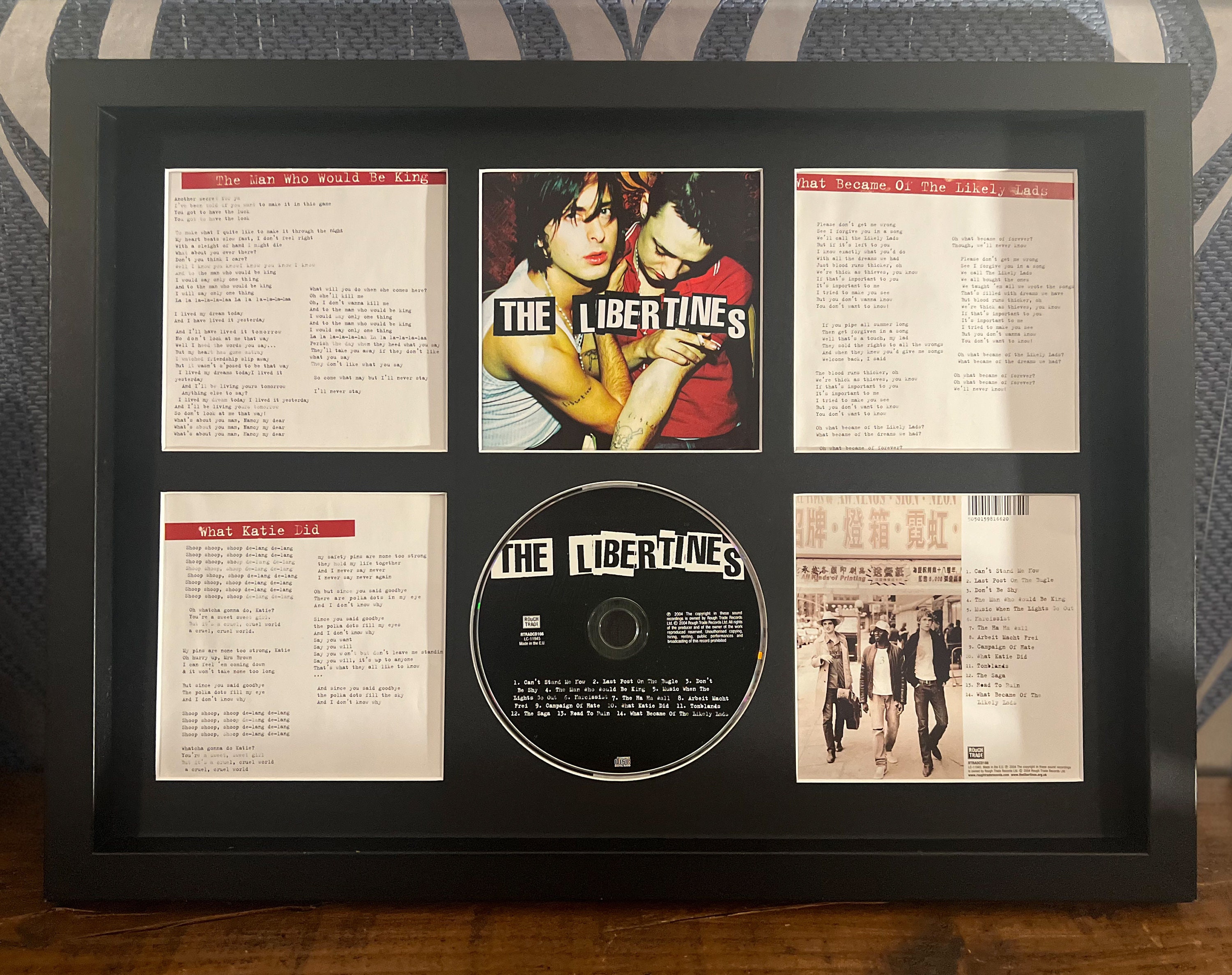 libertines up the bracket box レコード oasis