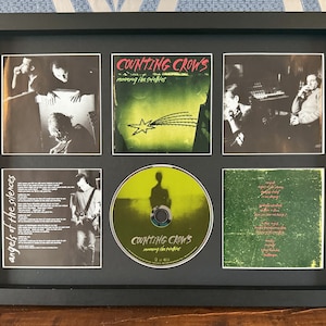 Counting Crows | Recovering The Satellites | CD Wall Display | Frame Not Included |