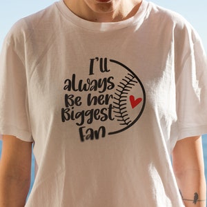 I Will Always Be Her Biggest Fan with Red Heart Svg, Png File for Cricut image 5