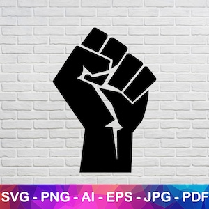 Pugno Nero Svg, Orgoglio Nero Png, Black Lives Matter Jpg