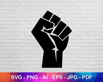 Black Fist Svg, Black Pride Png, Black Lives Matter Jpg