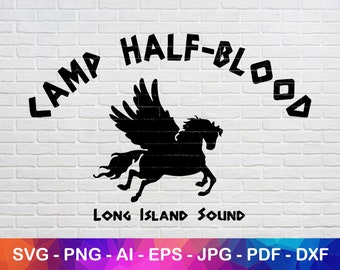 Camp Half Blood Pegasus SVG, Long Island (Digital Files)
