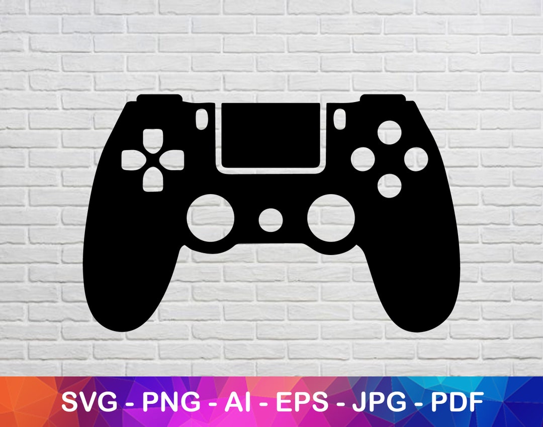 Game Controller Svg, Gamer Svg, Video Game Svg, Silhouette Svg, Svg