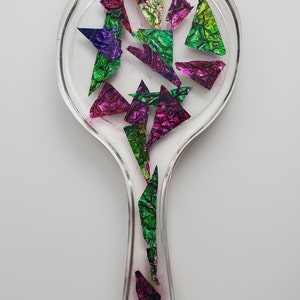Pretty Fractured Feline Paddle