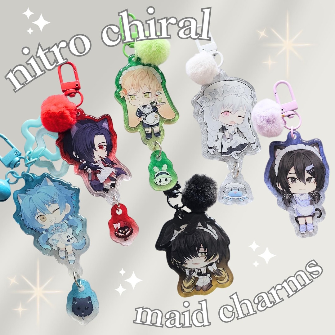 Dramatical Murder Slow Damage Sweet Pool Maid Charms - Etsy