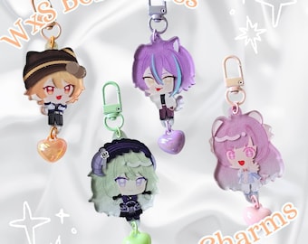 Project Sekai 6cm Borderless Gradient Linked Acrylic Charms