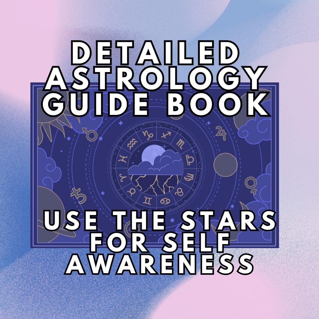 Astrology Guide: Learn to Read Charts for Self-awareness (PDF) - Etsy