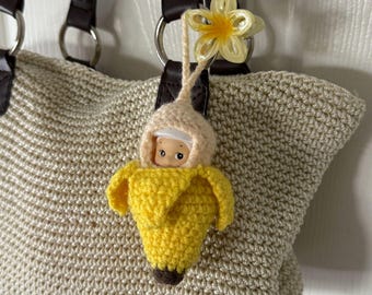 Sonny Angel Bananenbeutel – Digitale Häkelanleitung