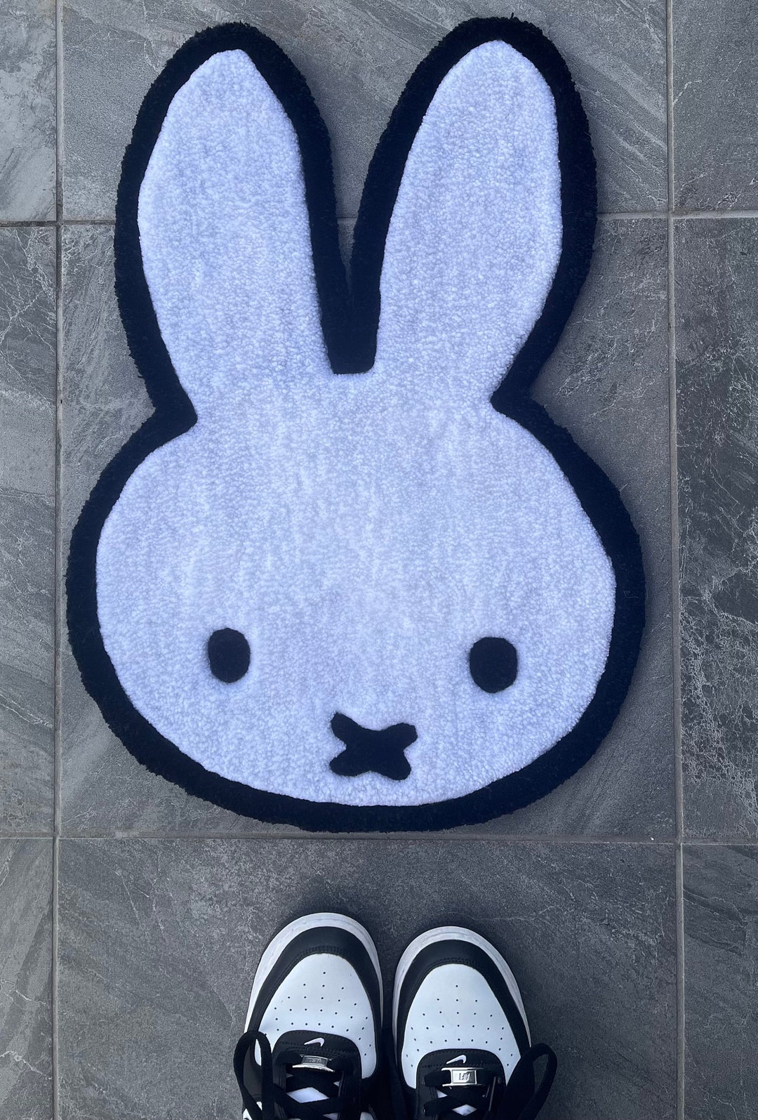 Charming Handmade Miffy Rug Design Perfect for Nurseries - Etsy
