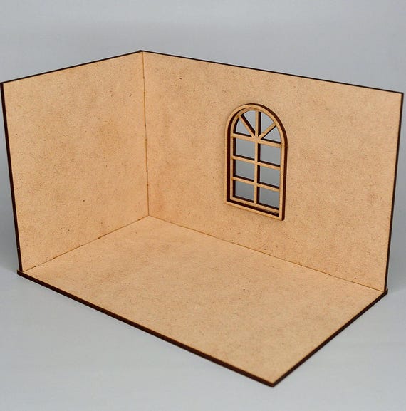 1:12 Scale Dollhouse Roombox Doll Miniature Diorama Box