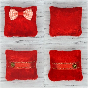 1:12 Miniature Pillow for Dollhouse. Doll Miniature Cushion.