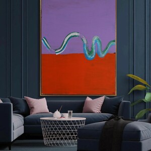 Modern Abstract | ‘Toothpaste’ | Original Painting on Canvas