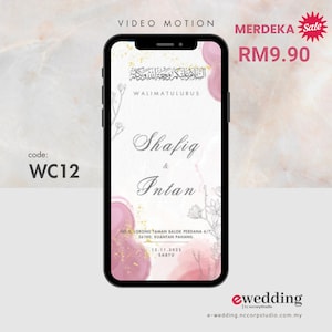 Kad Kahwin Digital Terpaling Murahhh & Cantikkk