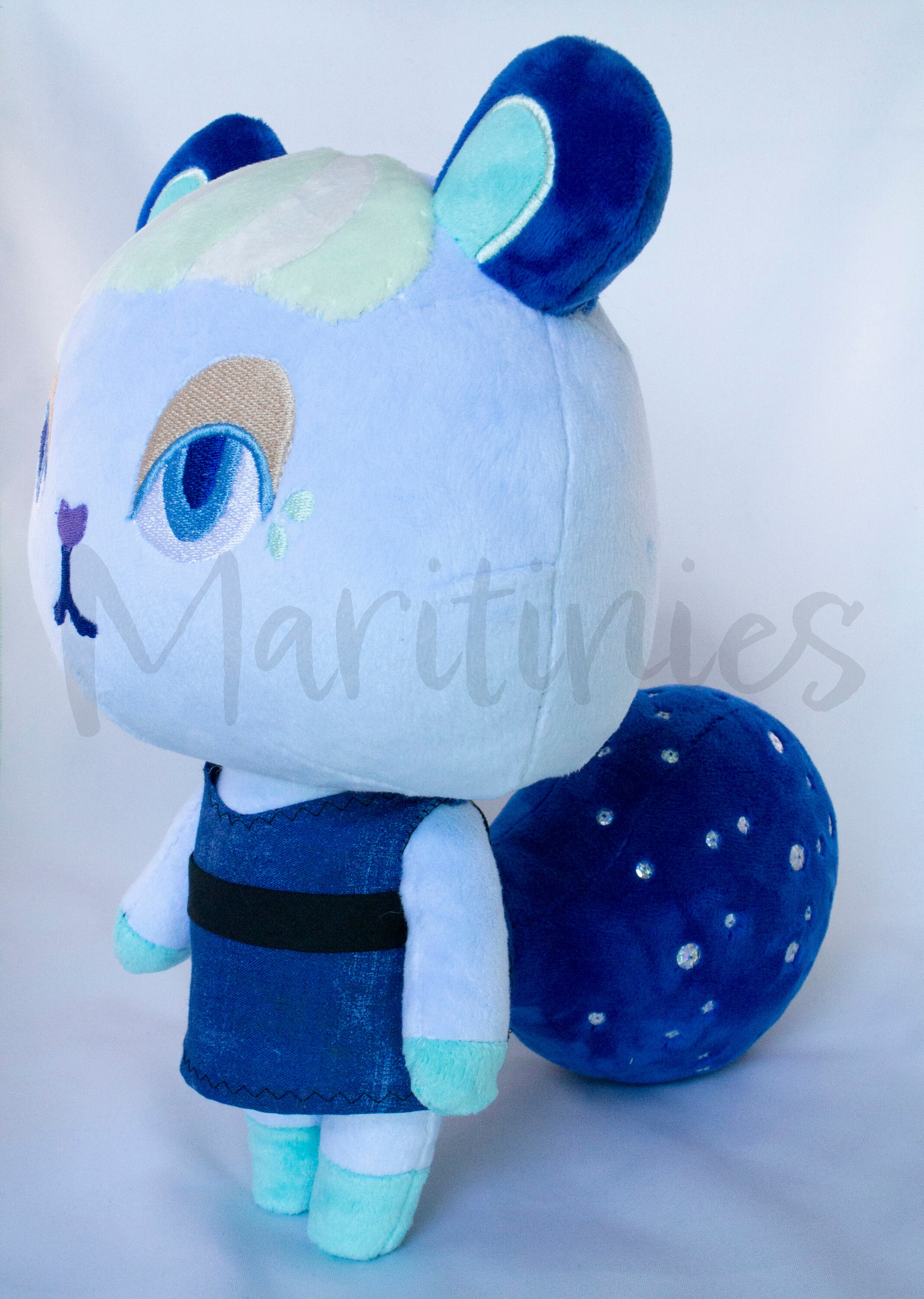 Limited Edition Ione Starry Night Squirrel Animal Crossing Inspired