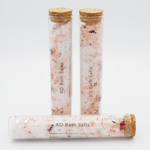 XO Bath Salts | Natural Bath Salts | Handcrafted | Relaxation | Spa | Epsom Salts | Pink Himalayan Salts | Self-Care | Natural | Gift Ideas
