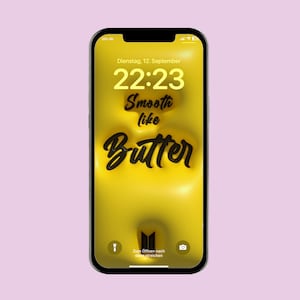 5x BTS ARMY 壁紙 デスクトップ背景携帯電話 バターのように滑らかにダイナマイトを踊るための便利な許可