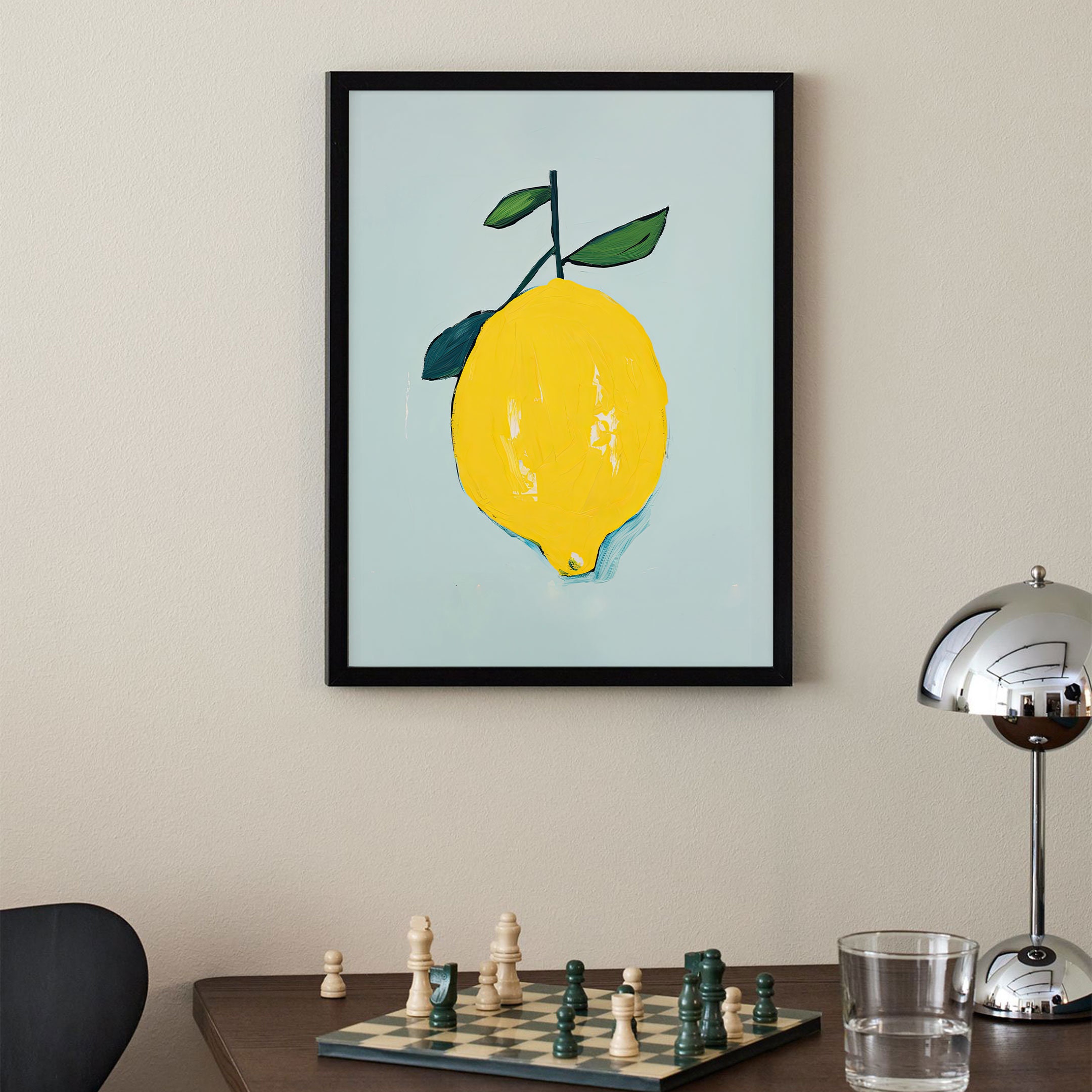 Printable Lemon Kitchen Wall Art Kitchen Wall Decor Digital Etsy