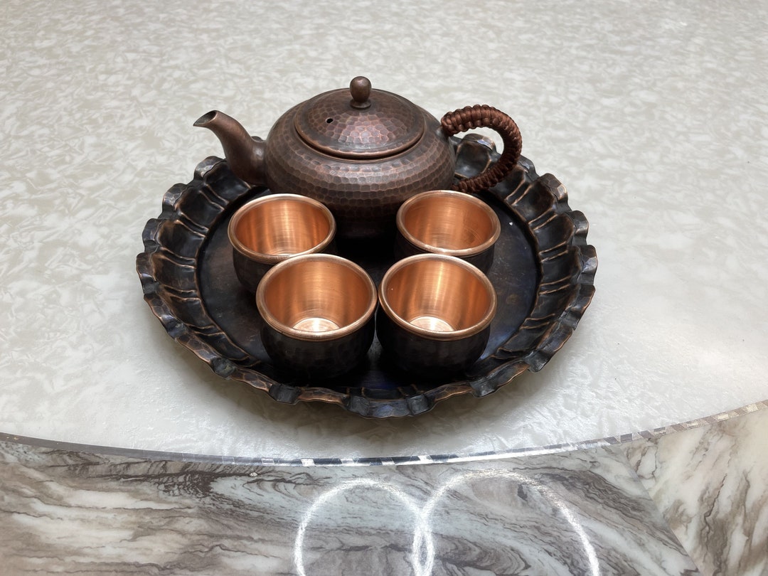 Copper Tea Kettle Stainless Steel Teapot Whistling Kettle Unique Button