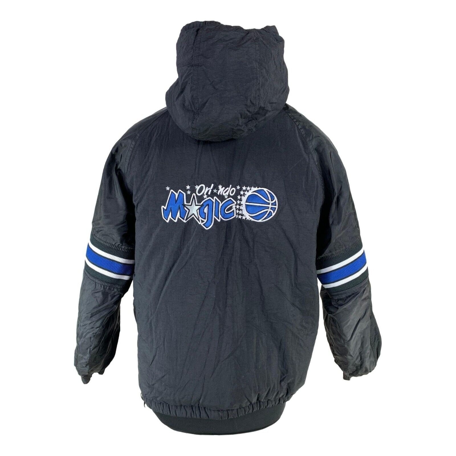 Orlando Magic Unbranded NBA Varsity Jacket - Medium Blue Cotton