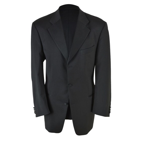 Loro Piana Rene Lezard Black Men's Blazer Size 40… - image 1