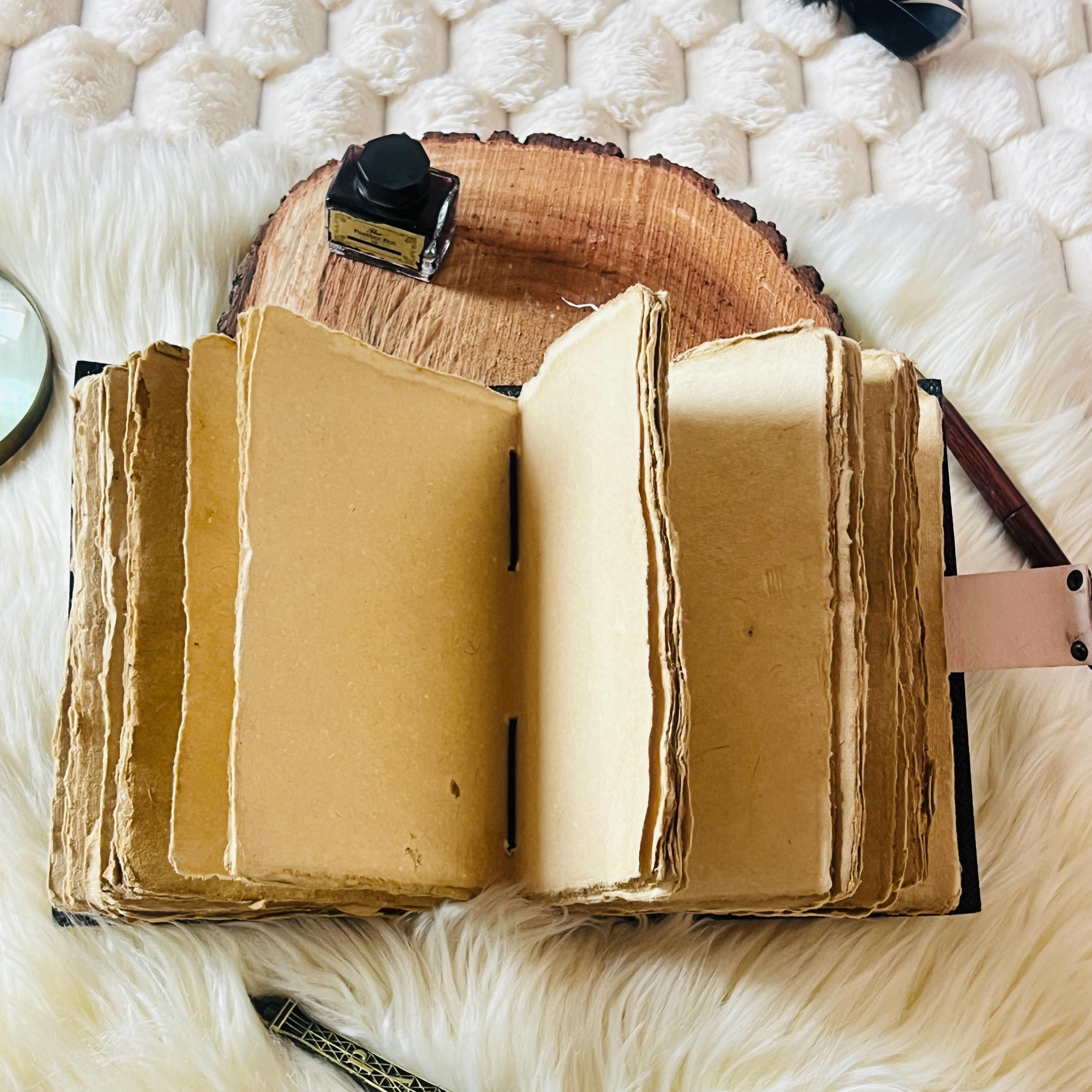 Tree of Life Leather Grimoire: 400 Page Book of Shadows - Etsy