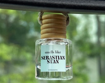 Smells like Sebastian Stan Car Air Freshener, Bucky Barnes Car Diffuser Vent Clip, Sebastian Stan Candle Shirt, Bucky Barnes Merch