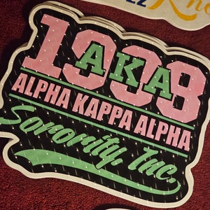 Divine 9 Greek & Organizational Props ALPHA KAPPA ALPHA