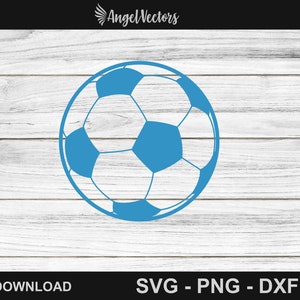 Soccer Svg, Sports Svg, Sport Vector, Football, Ball Digital File, Clip Art, DXF, PDF, PNG, 024