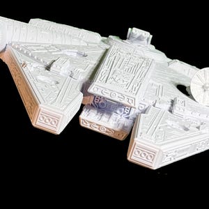 Millennium Falcon (YT-1300) | Studio Scale Style Model | 3D Printed Nerd Decor | Star Wars