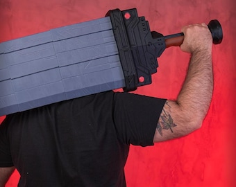 3D Printed Sword with Extending Blade, Customizable Cosplay Prop