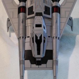 Buck Rogers Thunderfighter Model, 3D Printed Sci-Fi Collectible with Display Stand